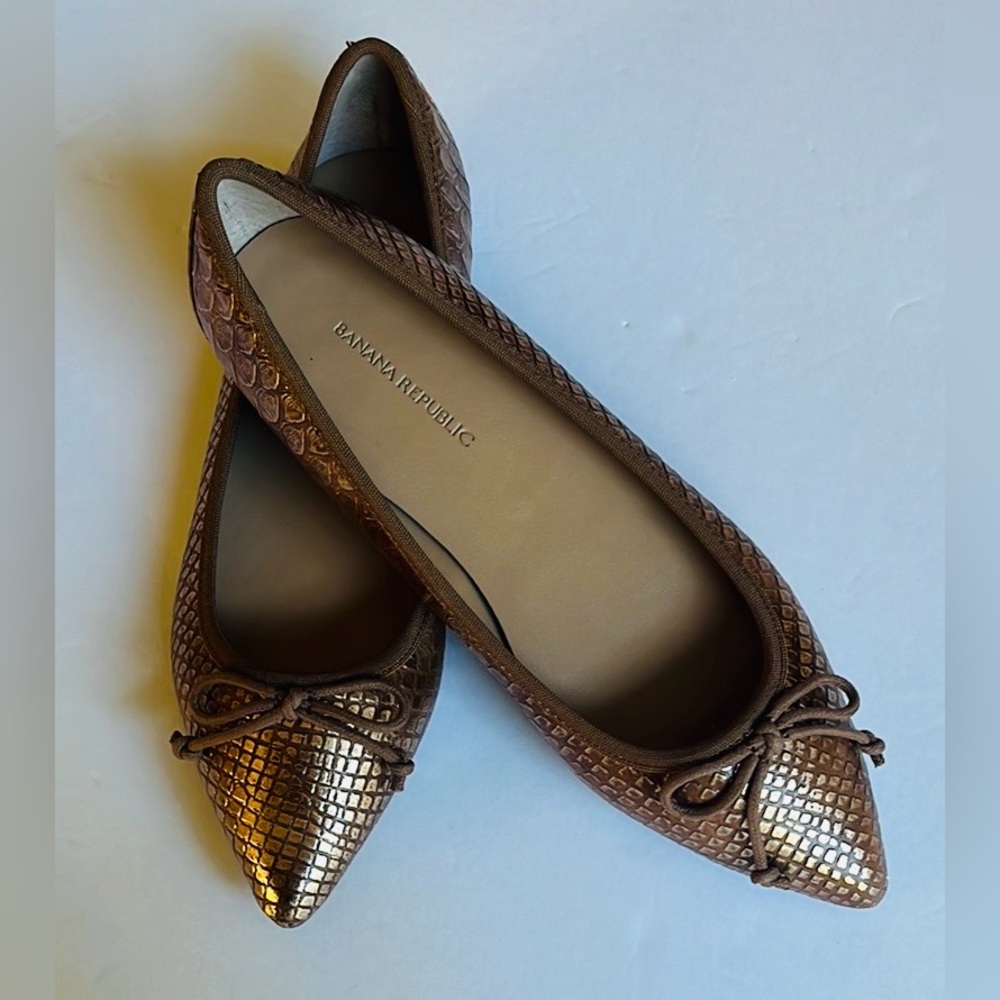 Banana Republic Leather flats